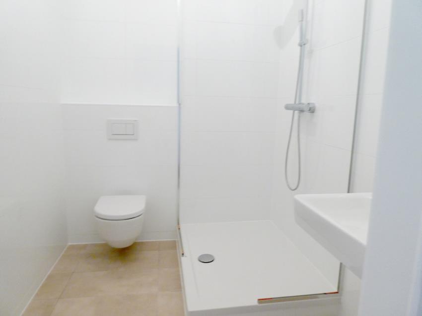 WC mit Dusche
