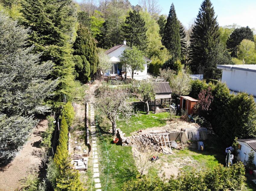 gesamte Gartenansicht