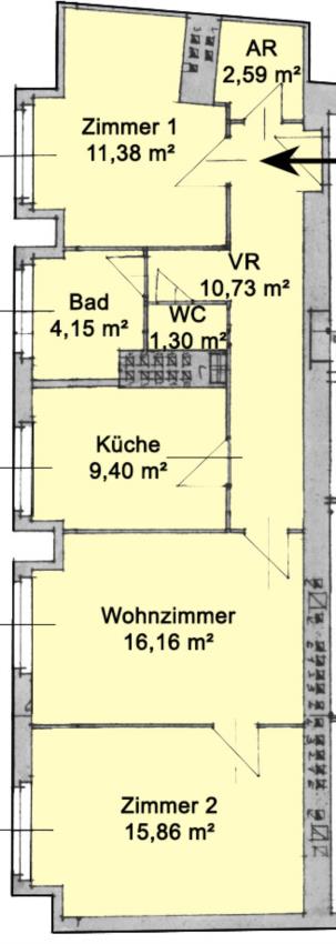 Grundriss Skizze